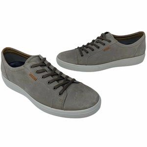 Ecco Mens Soft 7 Sneaker Shoes Leather Lace Up New